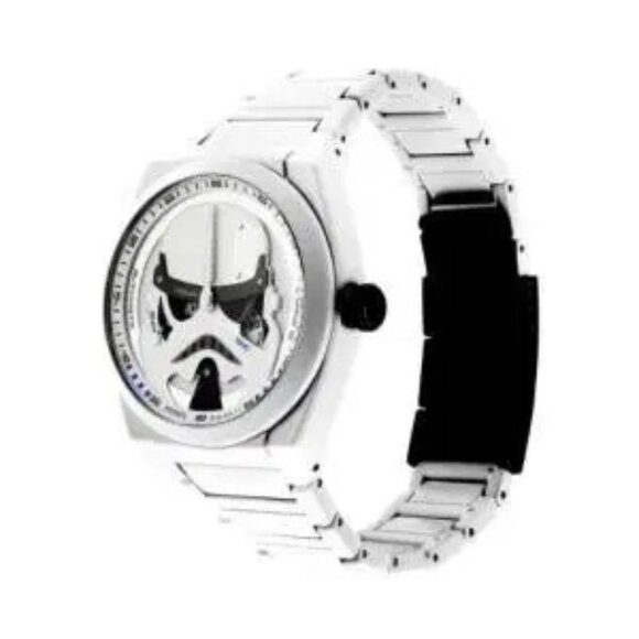 Limited Edition Star Wars™ Stormtrooper Resin Coated Stainless Steel Watch - Picture 9 of 14